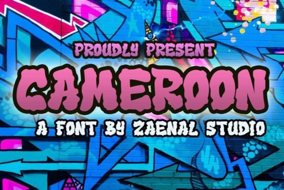 Cameroon: A Playful Display Font That Brings Digital Branding to Life