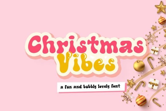 Christmas Vibes: The Festive Display Font That Elevates Campaign Visuals
