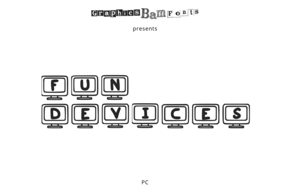 Fun Devices Pc Font: A Playful Display Typeface for Editorial Design