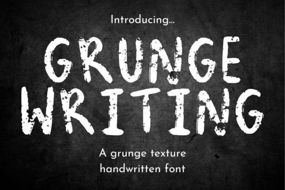 Grunge Writing Font: Adding Texture to Campaign Visuals