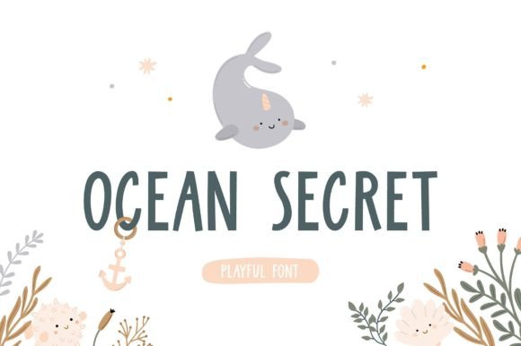 Ocean Secret Font Review: Playful Display Typography for Web