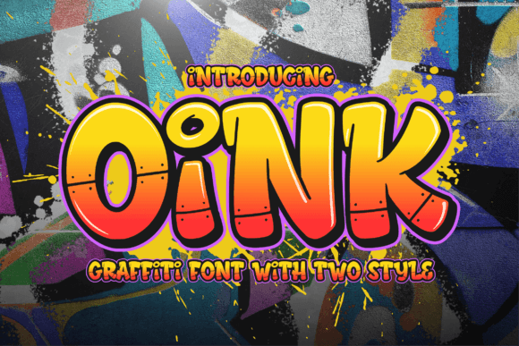Oink: A Display Font That Elevates Small Business Branding