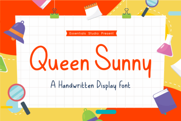 Queen Sunny Font: A Relaxed Handwritten Typeface for Editorial Design