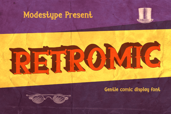 Retromic Font Review: Retro Display Type for Web Design