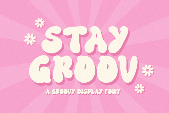 Stay Groov Font: Retro Display Type for Makers