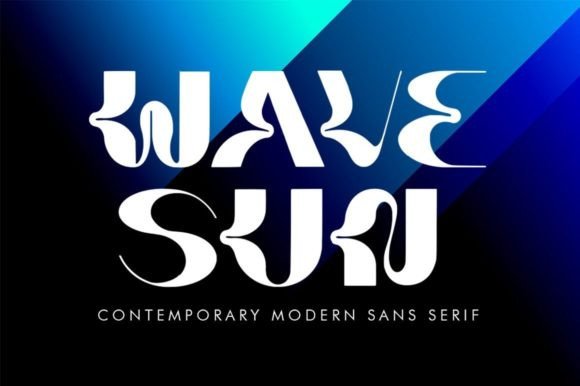 Wavesun: A Modern Display Font That Elevates Editorial Design